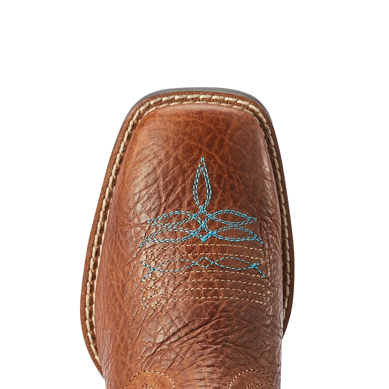 10042597 Ariat Kids Lonestar Western Cowboy Boots - Red Dirt Road/ Blue Waves