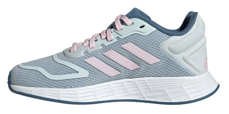 adidas Duramo 10 Kids Trainers - Girls - Blue Tint/Clear Pink/Altered Blue