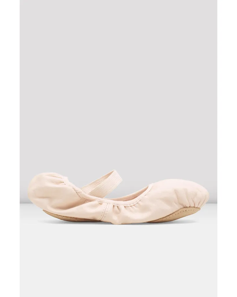 Bloch Belle No Drawstring Full Sole Leather Ballet Slippers - S0227L Womens