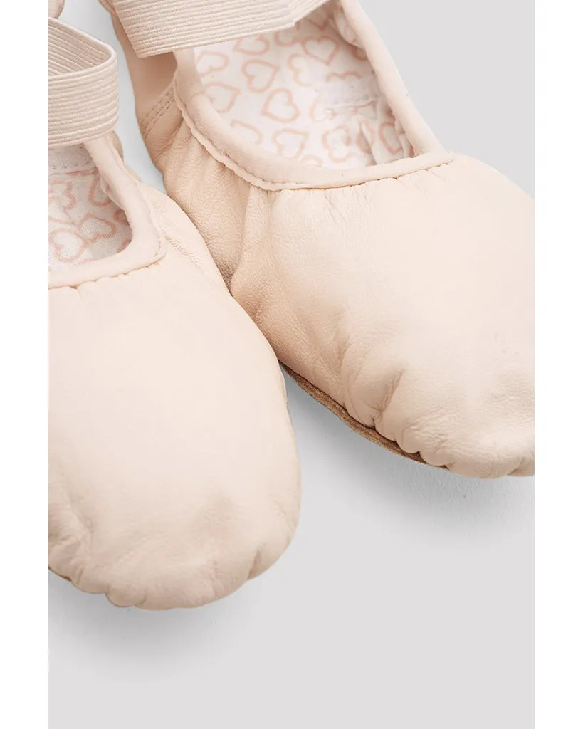 Bloch Belle No Drawstring Full Sole Leather Ballet Slippers - S0227L Womens