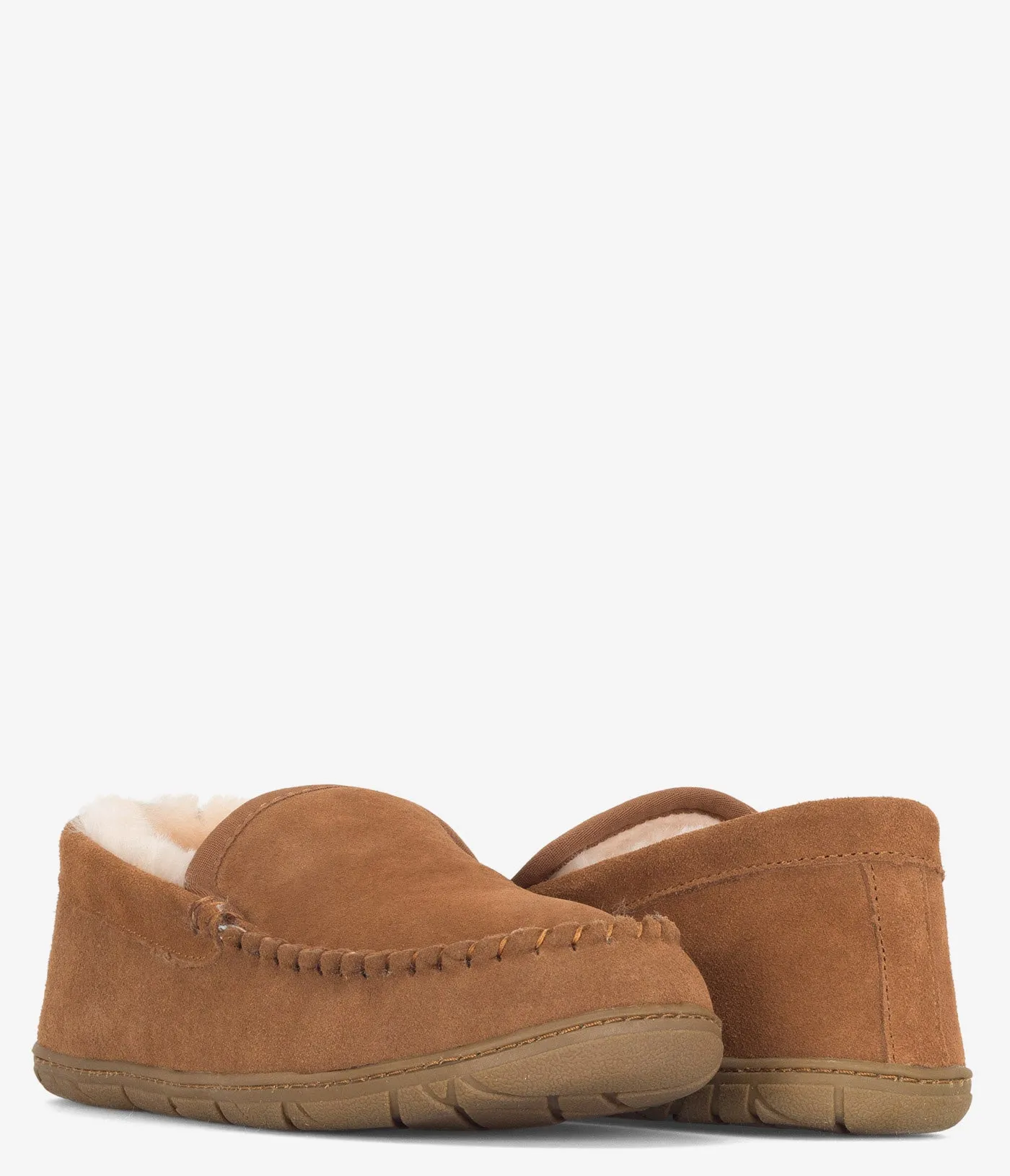 Burleigh Moccasin Sheepskin Slipper - Men