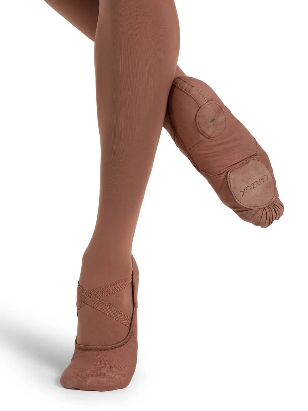 CAPEZIO 2037C HANAMI® MOCHA BALLET SHOE