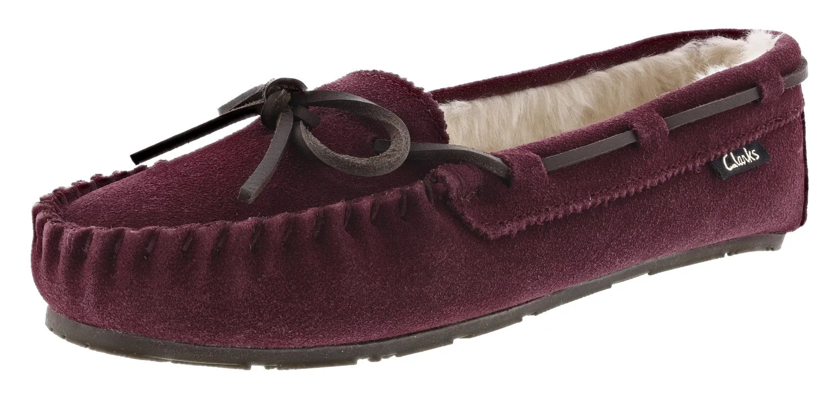 Clarks Women's Moccasin Winter Slippers Nancy