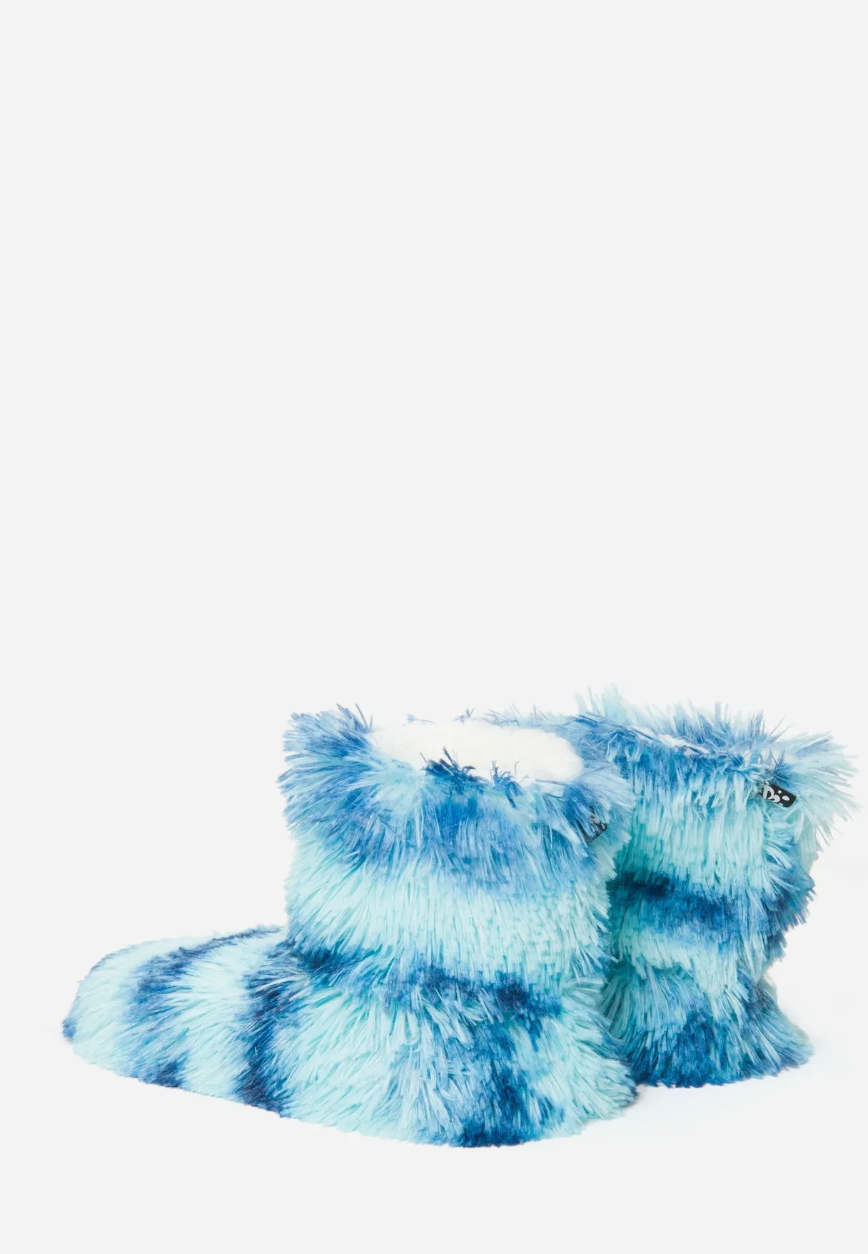 Faux Fur Boot Slippers