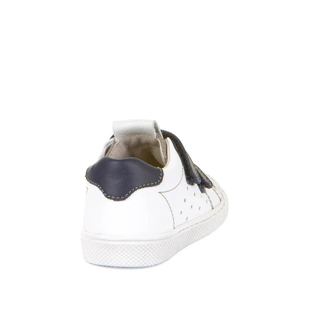 Froddo Boy's and Girl's Rosario Casual Sneakers - White/Blue