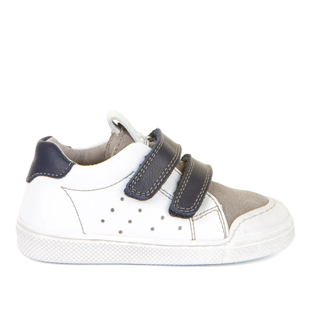 Froddo Boy's and Girl's Rosario Casual Sneakers - White/Blue