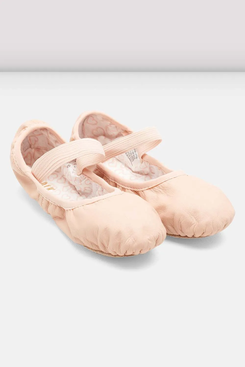 Girls Belle Leather Ballet Shoes