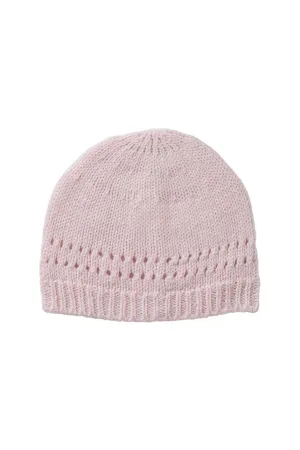 Hand Knitted Cashmere Baby Beanie