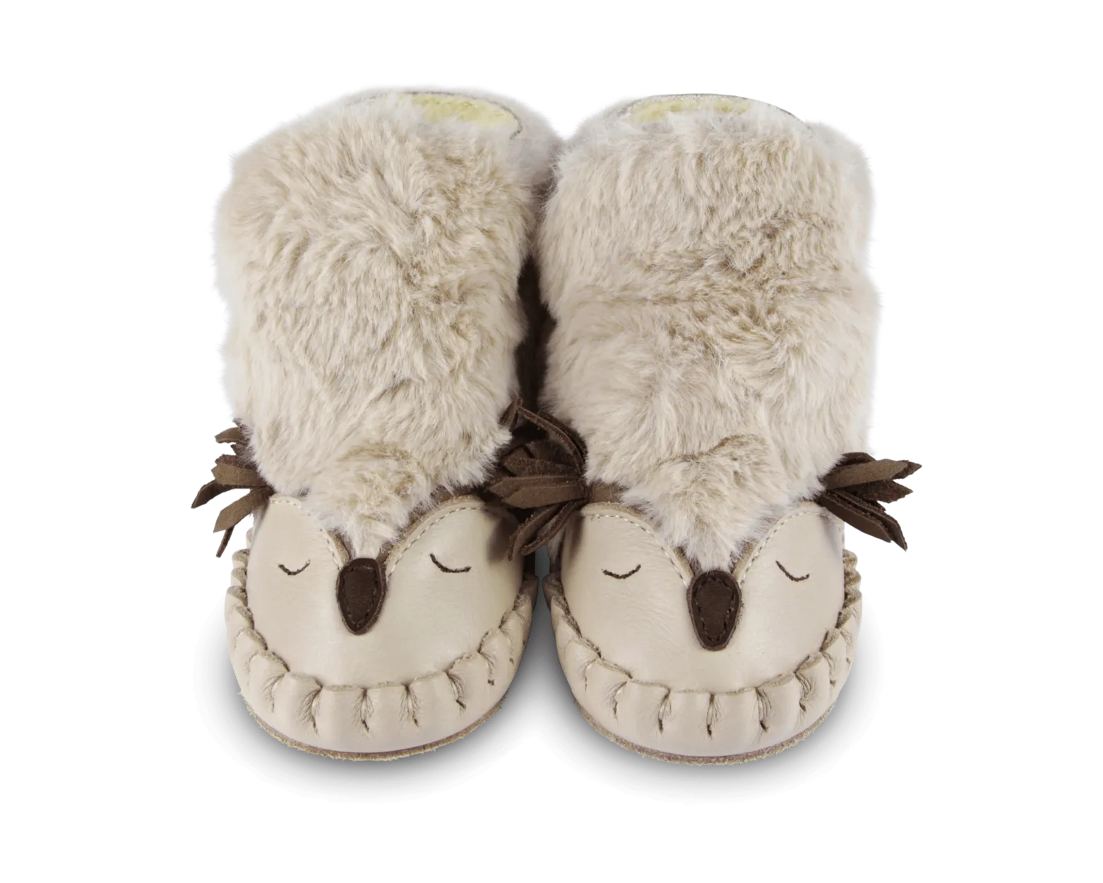 Kapi Exclusive | Owl | Light Beige Soft Faux Fur