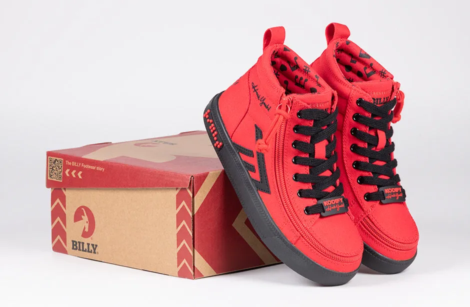 Kodify Red BILLY CS High Tops