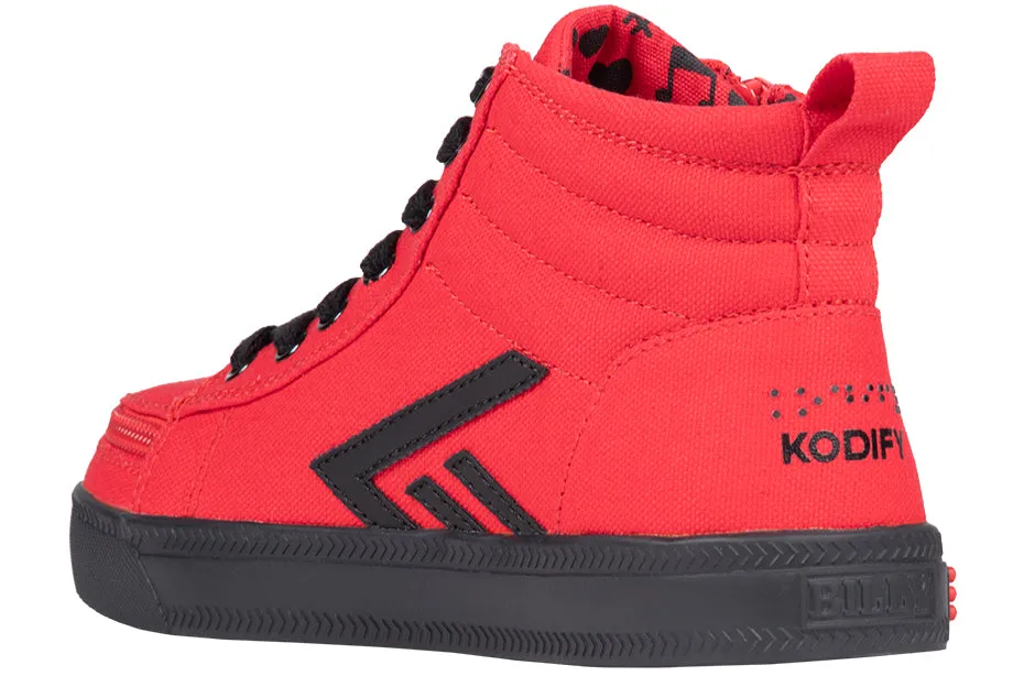 Kodify Red BILLY CS High Tops