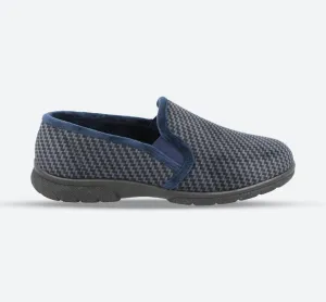 Men's Wide Fit DB Glen Slip On Slippers