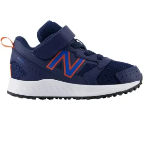 New Balance Toddler Boys Fresh Foam 650 Bungee Lace Velcro NB Navy