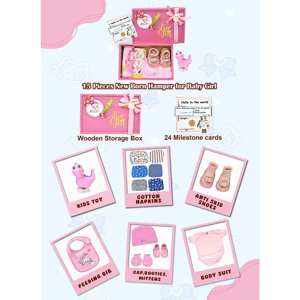 Pink Blush Newborn Hamper