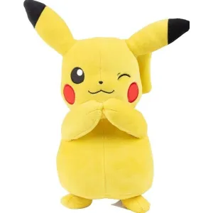 Pokemon 8 Inch Winking Pikachu Plush Toy