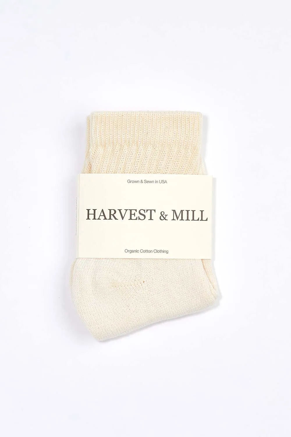 Women's Organic Cotton Socks Natural-White Ankle